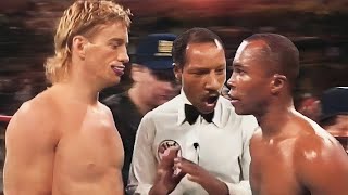 Cuando Ray Leonard se ENFRENTÓ a Lalonde que HABLABA BASURA Esto fue irreal [upl. by Olivette]