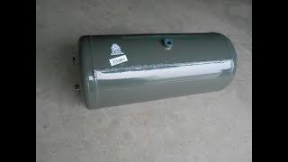 Truck Part 30L Air tank Air reservoir for Sinotruk Shacman CAMC [upl. by Nosyaj]