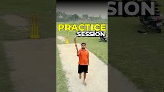 Bowling practice for game🏏😍 cricket practice game brother trending minivlog shorts [upl. by Britni399]