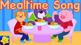 Mealtime Song For Kids  Time To Eat  English Nursery Rhymes For Toddlers  KidloLand Song For Kids [upl. by Sahcnip]