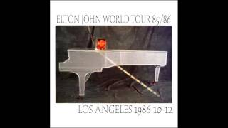 Elton John  Los Angeles 1986 Soundboarding Recording [upl. by Nonregla599]