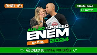 AULÃO SPOILER ENEM  2º DIA  MATEMÁTICA E CIÊNCIAS DA NATUREZA [upl. by Azalea705]