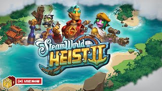 Lets Play SteamWorld Heist II a Cool New game with Stunning Handcrafted Worlds  part2 [upl. by Yoong974]