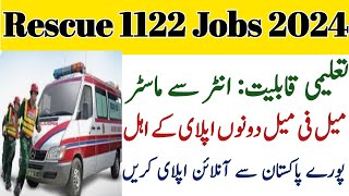 Rescue 1122 jobs 2024 shorts shortsvideo [upl. by Ehrman]