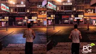 Sleeping Dogs  60 FPS vs 30 FPS  Frame Rating [upl. by Enrika]