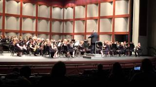 Daviess County High School Band of Pride performing Sleigh Ride Dec 11 2014 DCHS [upl. by Gussi]