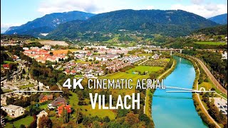 VILLACH 🇦🇹 Drone Aerial 4K 2024  Österreich Kärnten Drohne Austria [upl. by Barna]