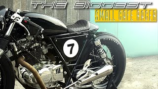 Cafe Racer SUZUKI GN250 by Solace Motorcycle [upl. by Eisinger]