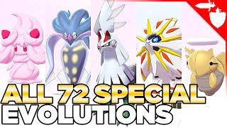 All 72 Special Evolutions in Pokemon Sword and Shield [upl. by Llerrahs]