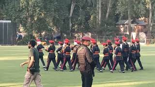 Band Baja association students of Tandale Biscoe School Srinagar warm welcome to LGManoj Sinha [upl. by Enahsed479]