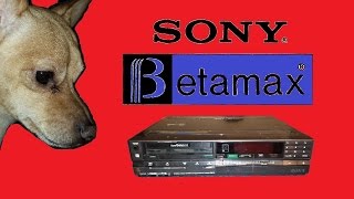 Sony Betamax player [upl. by Maddy]