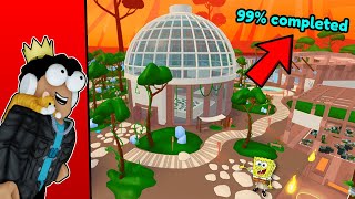 I COMPLETED THE SPONGEBOB UPDATE IN PET SIM 99 Roblox [upl. by Droflim]