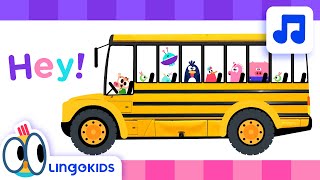 WHEELS ON THE BUS with VEHICLES 🚌🏍️🚜 Songs For Kids  Lingokids [upl. by Fidellia]