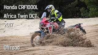 Motoridesk Honda CRF1000L Africa Twin DCT 2017 na piesku [upl. by Dorothee57]