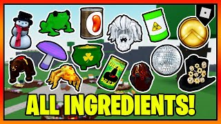 2023 UPDATED How to get ALL INGREDIENTS in WACKY WIZARDS 🧙  Roblox [upl. by Cattan]