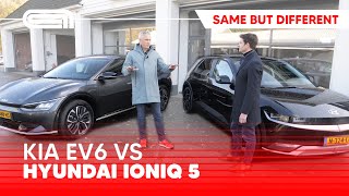 Kia EV6 vs Hyundai IONIQ 5 Welke is beter [upl. by Quenby658]