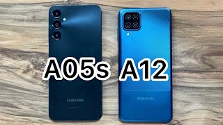 Samsung Galaxy A05s vs Samsung Galaxy A12 [upl. by Pillyhp]