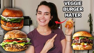 How To Make The BEST Veggie Burgers 4 vegan recipes [upl. by Gordy]