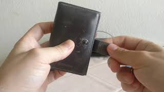 Mini Wallet Secrid después de 3 meses de uso [upl. by Afrika]