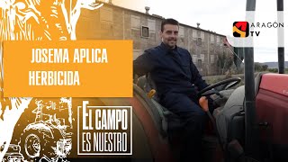 Josema aplica herbicida en un campo de barbecho [upl. by Ahsenrac]