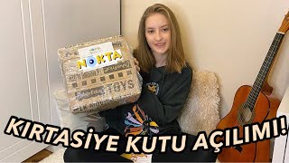 NOKTA KIRTASÄ°YE KUTU AÃ‡ILIMI I BOL KALEMLÄ° BOL DEFTERLÄ° BÄ°R VÄ°DEOğŸ˜Š [upl. by Yesrej474]