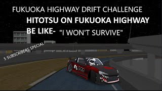 FUKUOKA DRIFT CHALLENGE 5 subscribers special [upl. by Nahn]