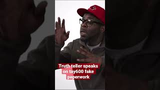 Truth teller speaks on tay600 viral shortsfeed chicago trending fake tay600 [upl. by Eugilegna830]