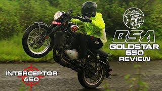 2024 BSA Gold Star 650 Review  Sagar Sheldekar Official  Gunning for the RE Interceptor 650 [upl. by Trula]