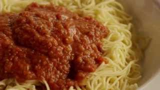 How to Make Quick Spaghetti Sauce  Pasta Recipes  Allrecipescom [upl. by Loesceke]