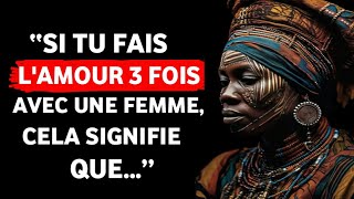 80 proverbes africains sages qui changeront votre point de vue sur la vie [upl. by Magulac]