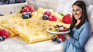 Easy Crepe Recipe [upl. by Acissey]