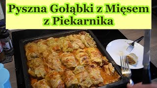 GOŁĄBKI Z MIĘSEM RYŻEM W SOSIE POMIDOROWY PRZEPIS PIECZONE Z PIEKARNIKA youtube PYSZNE 🧡💥nr284 [upl. by Genaro]