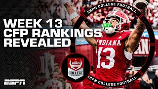 Week 13 College Football Playoff Rankings REVEALED 👀  ESPN College Football [upl. by Kammerer]