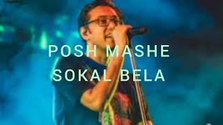 POSH MASHE SOKAL BELA song music bengalisong bengalimusic anupamroy [upl. by Anitsuga79]