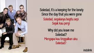 Westlife  Soledad  Lirik Terjemahan [upl. by Brady677]