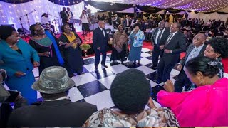 SEE HOW UHURU KENYATTA AND JUBILEE LEADERS CELEBRATED HAPPY NEW YEAR IN SYLE [upl. by Sulohcin]