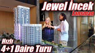 Ünsal Group JEWEL İNCEK Lansman Vlog  Hızlı 41 Örnek Daire Turu [upl. by Timmi]