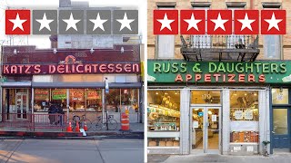 I Ranked NYCs Most Famous Restaurants from WORST to BEST [upl. by Shani]