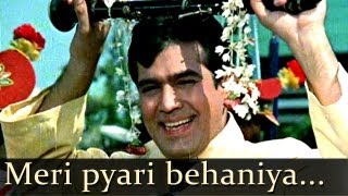 Meri Pyari Behaniya Banegi Dulhaniya  Sachaa Jhutha  Kishore Kumar  Rakhi Song [upl. by Einahets]