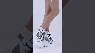 Holographic Platform Boots for Women fashion ytshorts boots shorts [upl. by Dutchman]