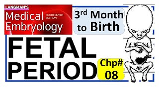 Langman Chapter8  Fetal  Period  Third Month to Birth  Placenta  Embryology  Dr Asif Lectures [upl. by Giulietta]