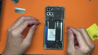 Samsung Note 10 Lite Replace Battery [upl. by Ahsinal877]