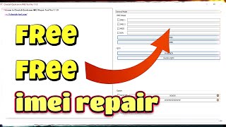 Qualcomm IMEI repair tool without box l Qualcomm CPU IMEI repair new trick full 100 working [upl. by Nitaf]