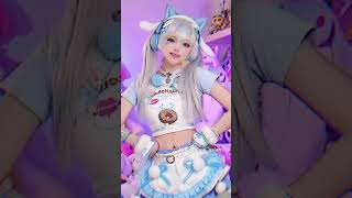 serba cinamorroll dulu subscribe seeucosplay animecosplay cosplayer seeu cosplay anime [upl. by Clere923]