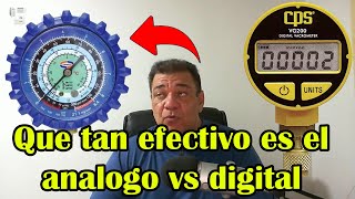 Vacuómetro ANALOGO QUE TAN EFECTIVO ES versus EL DIGITAL [upl. by Jemie654]