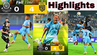 ISL 💥 Mohammedan SC vs Hyderabad FC 💥 Match Highlights All Goal 4  0 [upl. by Paolina]