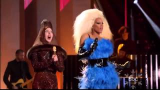 Lady Gaga  Fashion feat RuPaul Live at quotLady Gaga amp the Muppets Holiday Spectacularquot [upl. by Franz]