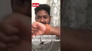 800 rupees Daily Objects Apple Watch Strap  RoamDineUnbox [upl. by Akerdnuhs]