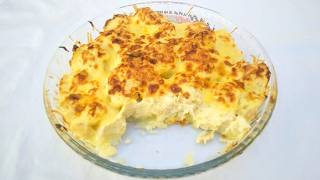 Gratin de choufleur et pommes de terre à la sauce béchamel [upl. by Leonie279]