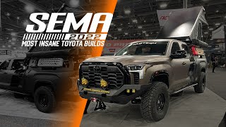 Every Toyota Truck Build at SEMA 2022 BEST OF Offroad Tundras amp Tacomas [upl. by Ragde436]